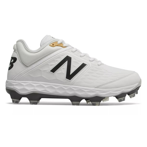 triple white new balance cleats