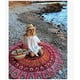 thumbnail image 2 of Toalla de playa redonda estampada, chal protector solar, bufanda cuadrada de verano, bufanda de los deseos, 2 of 6