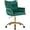 Green, variant on Westice Velvet Desk Chair, Home Office Gold Comfy Chair with Hand Woven Back, Height Adjustable Swivel Chair with Comfy Upholster for Makeup Vanity Living Room Bedroom, Light Pink