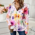 thumbnail image 2 of TaLove womens fall fashion 2025Hoodies For Women Trendy Spring Plain Colored Sweatshirts For Women Womens Plus Size Athletic Tops Loose Fit Long Sleeve Womens Tops Casual Short Sleeve, 2 of 6