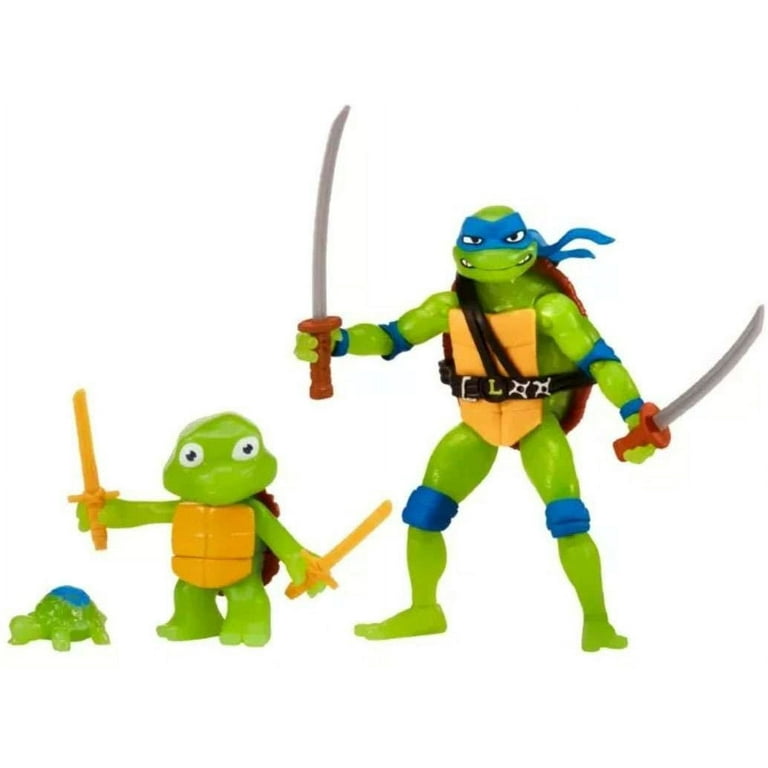 Playmates Teenage Mutant Ninja Turtles Leonardo Action Figure Set