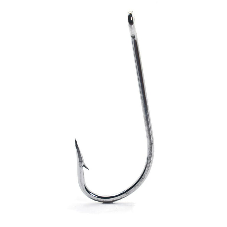 Mustad O'Shaugnessy Hook - 6/0 (Stainless Steel)