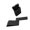 Black, variant on Lerpwige Weather Resistant Golf Swing Aid Ergonomic Golf Swing Corrector Practice