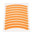 thumbnail image 4 of Pegatinas reflectantes para ruedas de bicicleta para bicicletas de equilibrio para niños: color naranja, mejoran la seguridad de los niños, 4 of 8