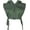Green, variant on Women's Denim Puffer Vest Top Sleeveless Hooded Camo Print Side Lace Up Hollow Out Quilted Waistcoat Jacket