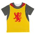 thumbnail image 1 of Halloween Knight Rampant Lion Armor Costume All Over Toddler T Shirt, 1 of 2