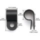 thumbnail image 5 of R-Type Cable Clamp 3/8 Inch UC-2 Black UC-2 Pack of 100, 5 of 5