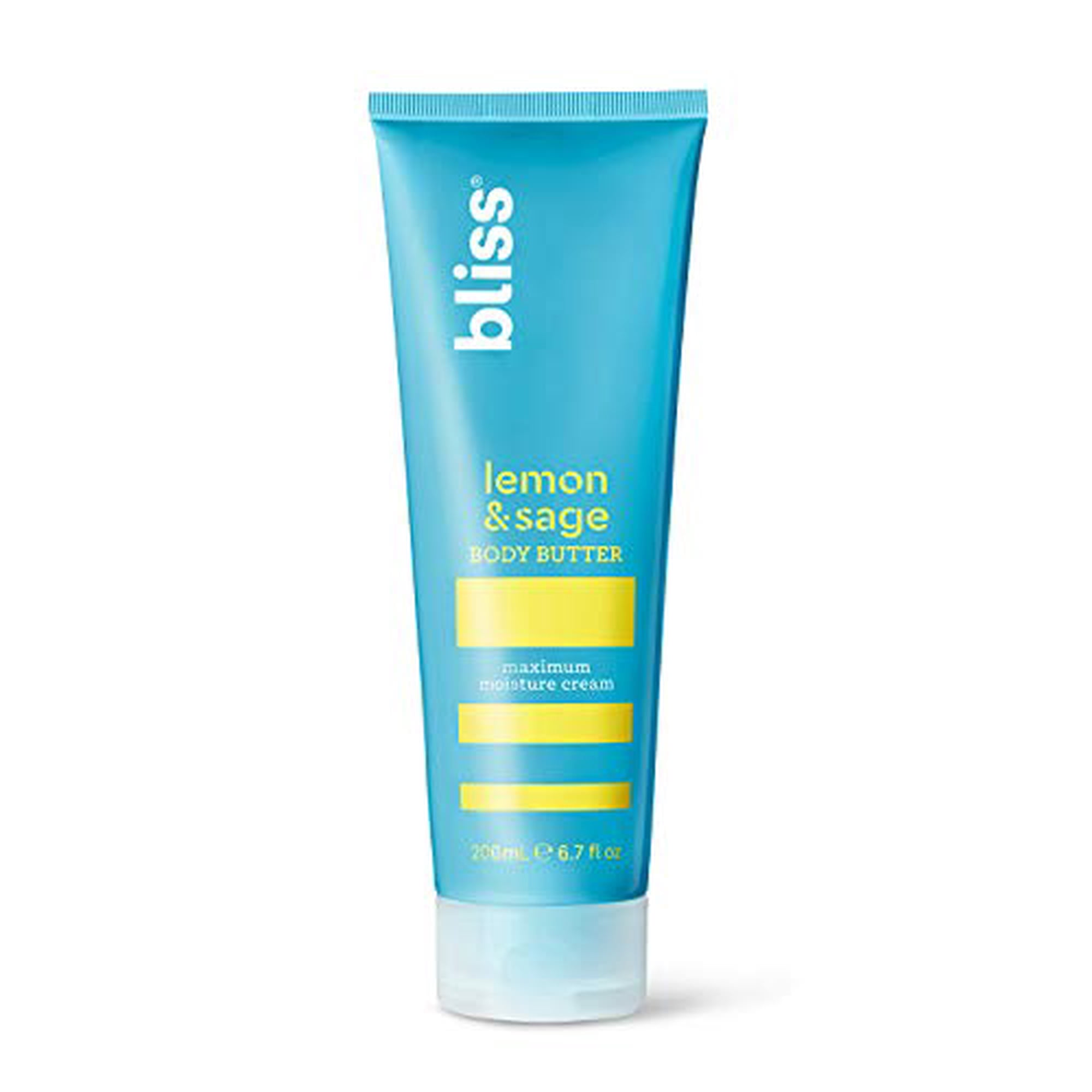 Bliss Body Butter Paraben Free Maximum Moisture Cream 6 7 Fl Oz Body Lotion For Dry Skin Instant Long Lasting Moisturizer For Women Men Lemon Sage Walmart Canada