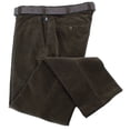 thumbnail image 3 of BRUHL Parma B Fine Cord Trousers - Khaki Green, 3 of 7