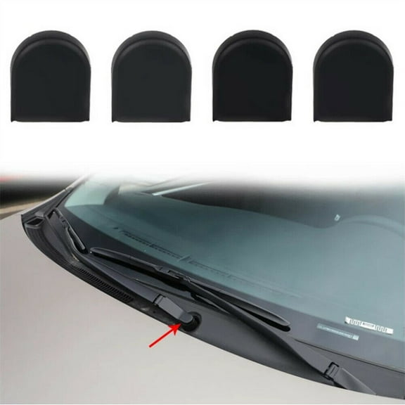 For Toyota Wiper Cover Cap Replacement Pack of 4 for Corolla For Auris For Verso Models Fits OEM Part Number 85292 0F010