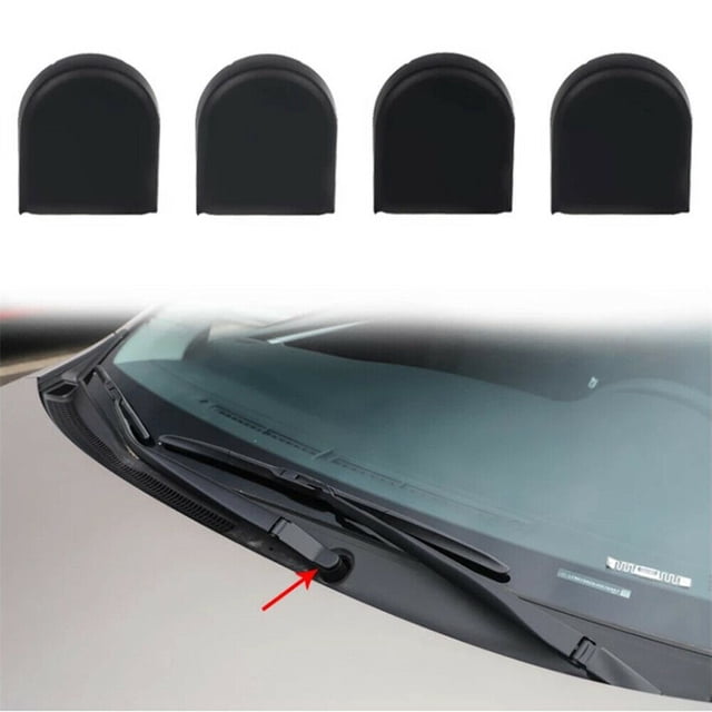 Lefu 4x Embout de Remplacement pour Bras d'Essuie-glace pour Toyota Corolla Verso Auris