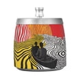 thumbnail image 7 of Yayeee Ashtray with Lid for Cigarette Smokeless Stainless Steel Home Ash Holder, Abstract Boat, 7 of 7
