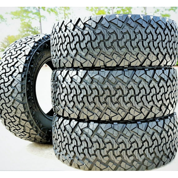 Set of 4 Venom Power Terra Hunter X/T 33X12.50R17 120R E 10 Ply Extreme Terrain Light Truck Tires