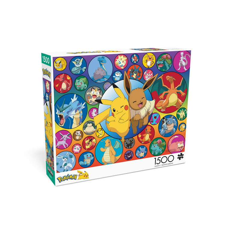  Buffalo Games - Pokémon Bubble - 500 Piece Jigsaw Puzzle : Toys  & Games