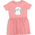 thumbnail image 3 of Inktastic Maltese Puppy Dog Girls Toddler Dress, 3 of 5