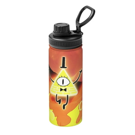

Gravity Falls Cute Unisex Sports Insulated Water Bottles Kettle Stainless Steel Portable Cup 18OZ For Travel Gym Running School Office