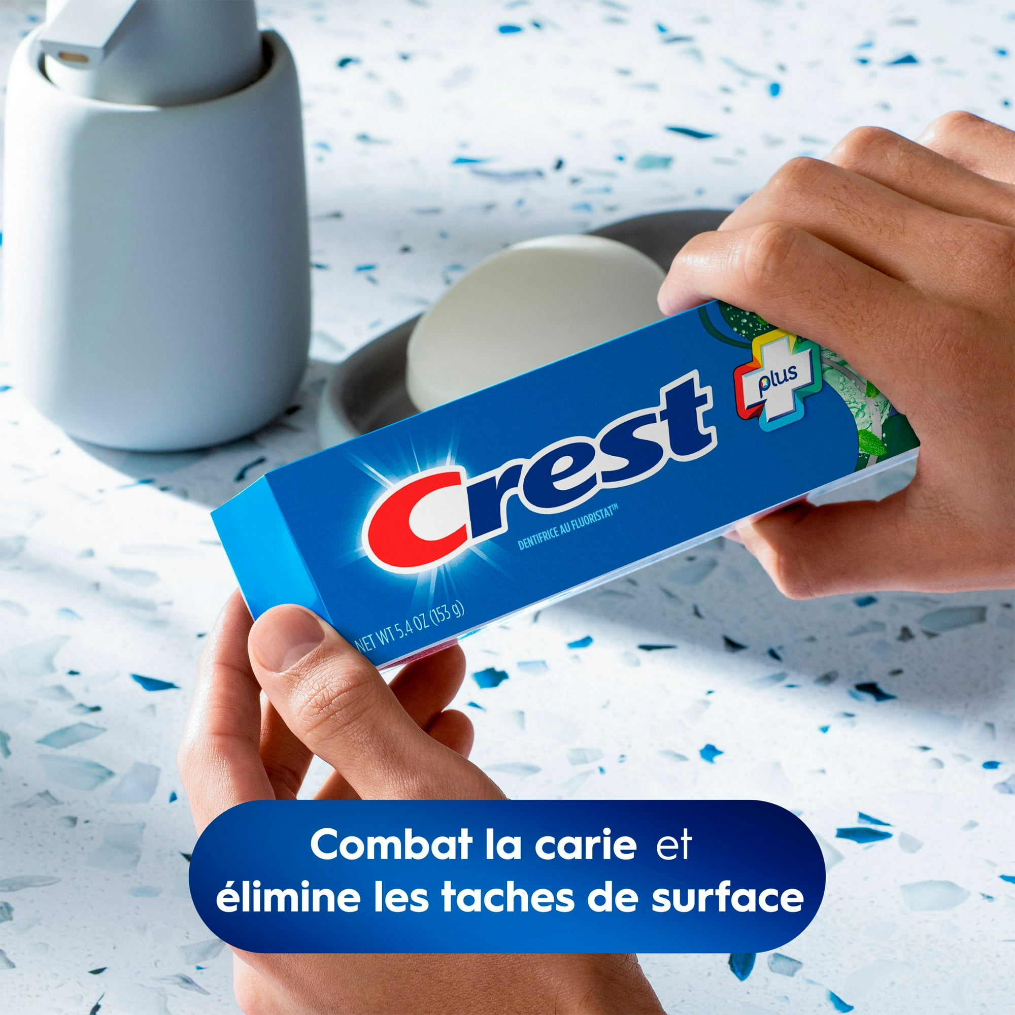 Crest Complete Outlast Toothpaste, Long Lasting Mint, 3 x
