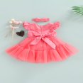thumbnail image 4 of Little Girls Sweet Style Dress  Mesh Splicing Princess Skirt, 4 of 9