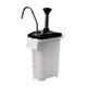 thumbnail image 5 of Dispensador de salsa con bomba de 2,5 L, botella con bomba para condimentos, herramienta manual para dispensar condimentos. blanco, 5 of 9