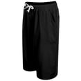 thumbnail image 6 of DuoJiaJ Womens Shorts, Drawstring Elastic Waist Summer Casual Trousers Black XXXXL, 6 of 7