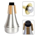 thumbnail image 3 of Aluminium Trumpets Mute Silencer Practice Beginner Light-Weight Trumpet Tool, 3 of 9