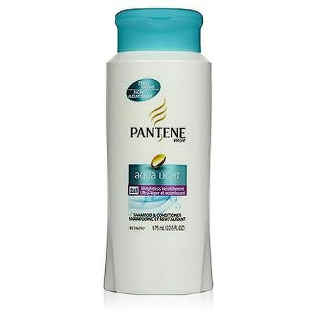 Pantene Pro-V Aqua Light Weightless Nourishment 2-In-1 Shampoo & Conditioner 22.8 Fl Oz