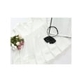 thumbnail image 4 of CORBATA PREATADA INSPIRADA CHIC PARA MUJERES, CON NUDO AJUSTABLE, ACCESORIO DE CUELLO, NEGRO, TALLA ÚNICA, 4 of 5