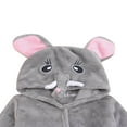 thumbnail image 3 of Kid Robe Long Sleeve Thick Bath Hooded Sleeping Gown, 3 of 5