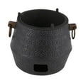 thumbnail image 2 of Luzkey Tea Stove Tea Kettle Warmer Cast Iron Multifunctional Small Heating Stove Tea Warmer Base for Office Home Picnic Indoor Party, 2 of 8