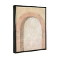 thumbnail image 4 of Stupell Industries Modern Muted Arch Abstract Painting Black Floater Framed Canvas Art Print Wall Art, 17 x 21, 4 of 10