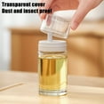 thumbnail image 2 of Fmxomd 2-Pack Leakproof Small Glass Oil and Vinegar Dispenser Bottles - 3.4oz (100ml) Each - Perfect for Kitchen and BBQ Use, 2 of 9
