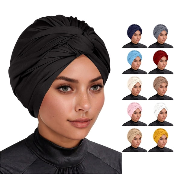 Versatile Headband Scarf Hat Wrap for Fashion And Soft Stretchy Turban Style Head Cover Yoga Head Band