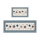 thumbnail image 2 of Juego de dos alfombras de cocina con temática del Día de la Independencia, con felpudos patrióticos antideslizantes con estampado de banderas rojas, blancas y azules para fregadero y cocina., 2 of 6