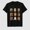 Black-59, variant on Unisex Funny Squirrel Arrow Graphic T-Shirt, 100% Cotton Short Sleeve Shirt