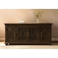 thumbnail image 2 of Athena 4-Door Sideboard in Antique Black with Traditional Carving on Solid Wood, 2 of 11