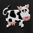 thumbnail image 3 of CafePress - Black And White Cow Pajamas - Women's Short Sleeve Print T-Shirt and Pants Dark Cotton Pajama Set, 3 of 7