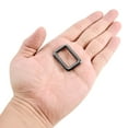 thumbnail image 5 of Unique Bargains 25x15mm Rectangle Buckles Zinc Alloy Black 8Pack, 5 of 5