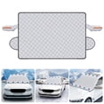 thumbnail image 2 of Misright Universal Aluminum Windshield Sun Snow Covers For Weather Protection, 2 of 13