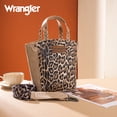 thumbnail image 3 of Wrangler Purse for Women Animal Print Crossbody Bags Top-Handle Shoulder Bag Leopard Print Handbag for Everyday Casual Use, Tan, 3 of 7