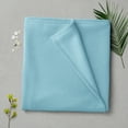 thumbnail image 2 of Mainstays 1.5 Yards 100% Polyester Brushed Fleece Solid, Light Blue, 60" Wide for Crafts, 2 of 5