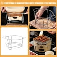 thumbnail image 3 of WEUVEB Multi Function Countertop Grill Stove Rack Metal Burner Holder for Outdoor Cooking, 3 of 8