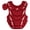 SCARLET, variant on Champro Optimus Mvp Chest Protector 15" Length