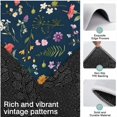thumbnail image 3 of Pioneer Flower Floral Print Pattern Kitchen Rugs Sets Of 3,Kitchen Runner Rugs Non Skid Washable,Decorative Kitchen Floor Mats for Kitchen,Sink,Laundry,17"x30"+ 17"x47" + 17"x59", 3 of 6