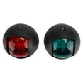thumbnail image 2 of Side Boat Light 2Pcs Signal Lamp Red Green LED Waterproof Boat Navigation Light 12V 24V, 2 of 8