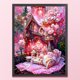 thumbnail image 1 of Cuadros Decorativos Bordado completo Hilo de algodón ecológico 16CT Impreso Castillo Punto de cruz Ilustraciones(2) Wdftyju embutido en tela, 1 of 9