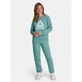 thumbnail image 4 of Reebok Girl's Game Day Fleece Crewneck, Sizes 4-18, 4 of 5
