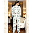 thumbnail image 3 of Pijama Afelpada Mujer Polar Pantalón Sudadera Ropa Invierno Invierno UNITALLA, 3 of 5