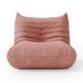 thumbnail image 4 of Indecor Home 34.2" Soft Lazy Sofa for Living Room Bedroom Single Seater Floor Sofa Pink, 4 of 5