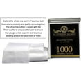 thumbnail image 5 of 800 Thread Count 100% Egyptian Cotton Sheets - Extra Long-Staple Cotton Full Sheets, Fits Mattress Upto 18'' Deep Pocket, Sateen Weave, Soft Cotton 4 Piece Bed Sheets Set(Silver Grey, Full), 5 of 5