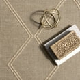 thumbnail image 4 of nuLOOM Diamond Trellis Jute Area Rug, 9' x 12', Diamond Natural, 4 of 9